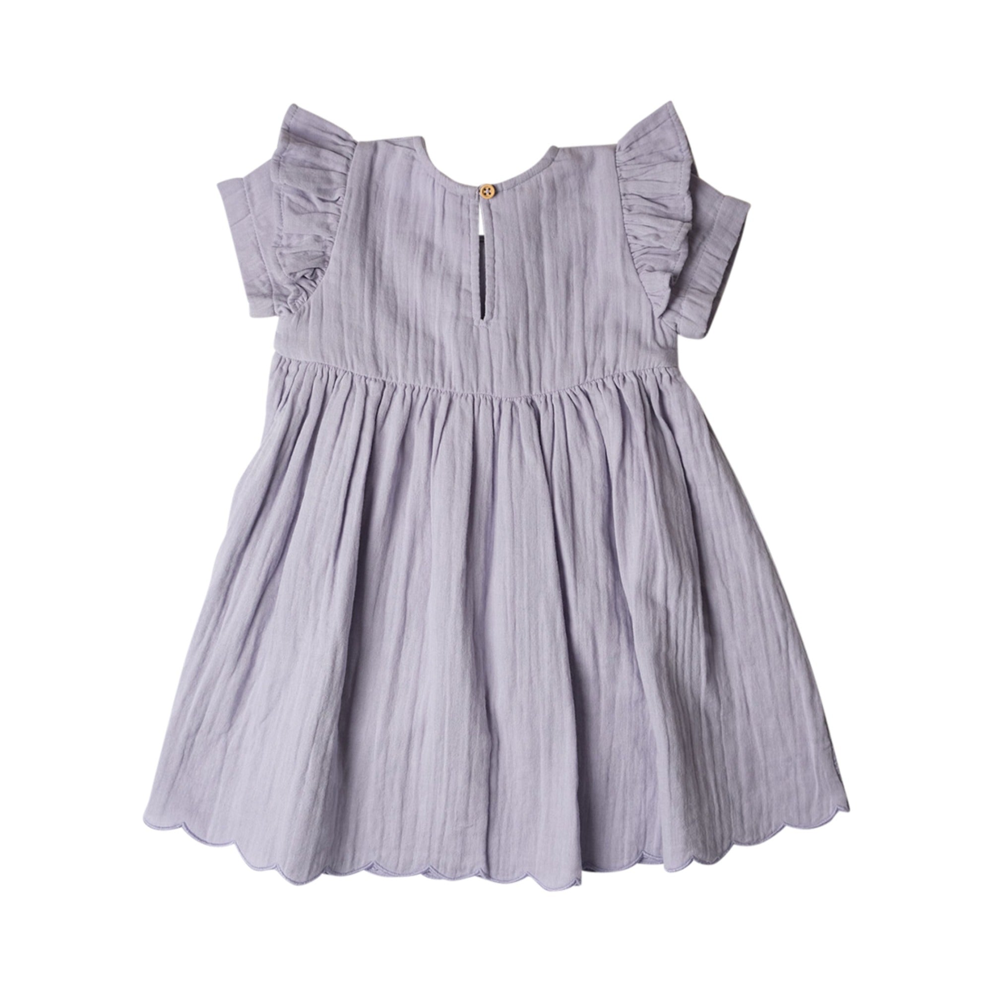 Muslin Charlotte Dress Short Sleeve | Mixed Berry