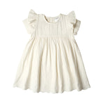 Muslin Charlotte Dress Short Sleeve | Vanilla