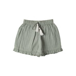 Muslin Evelyn Shorts | Matcha