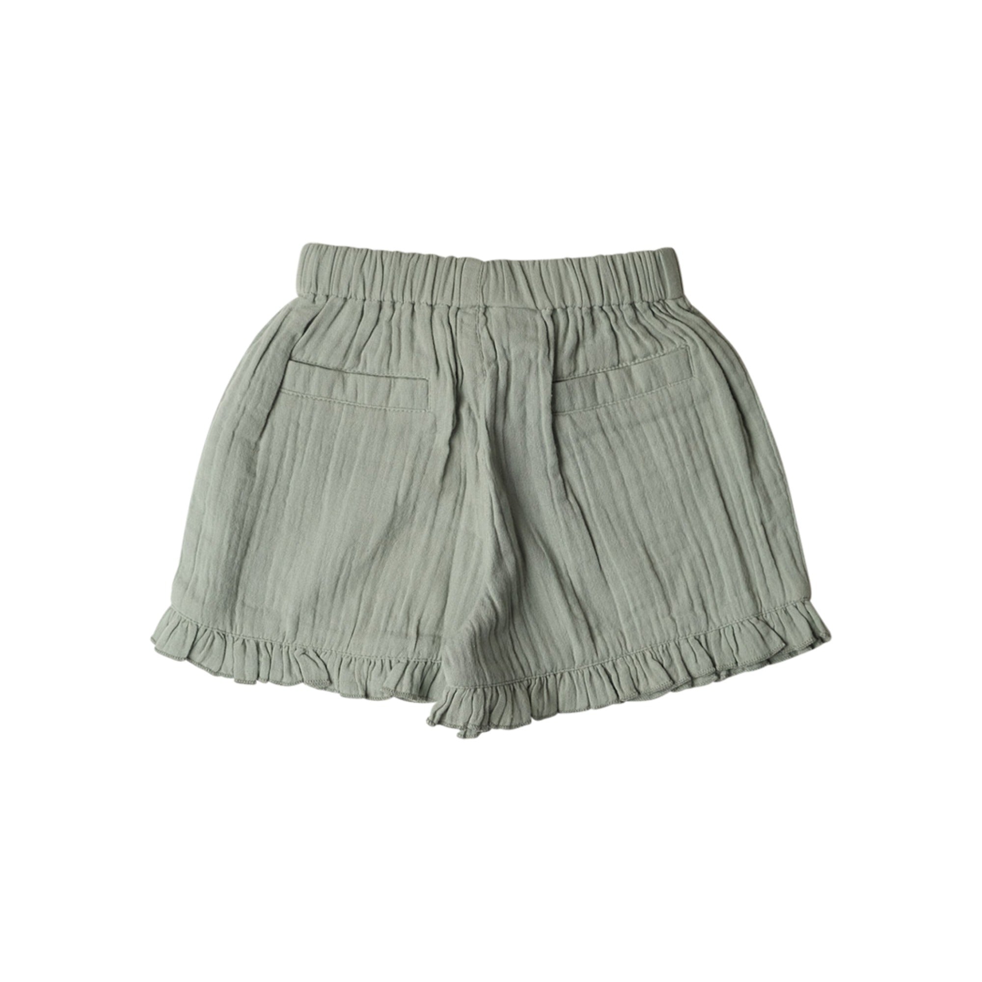 Muslin Evelyn Shorts | Matcha