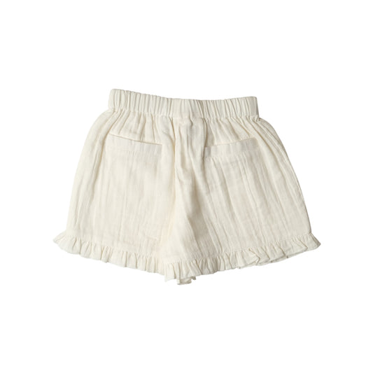 Muslin Evelyn Shorts | Vanilla