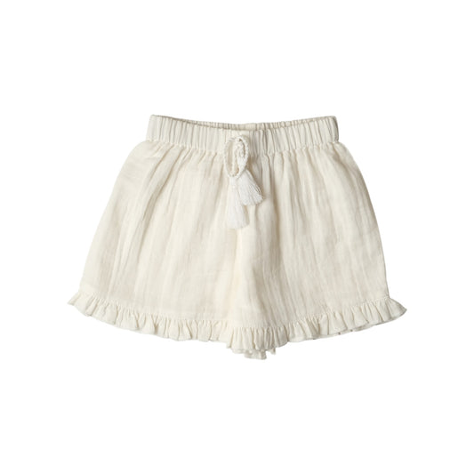 Muslin Evelyn Shorts | Vanilla