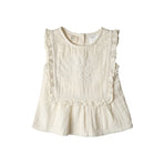Muslin Evelyn Top | Vanilla