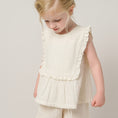 Load image into Gallery viewer, Muslin Evelyn Top | Vanilla

