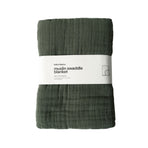 Muslin Swaddle Blanket | Moss