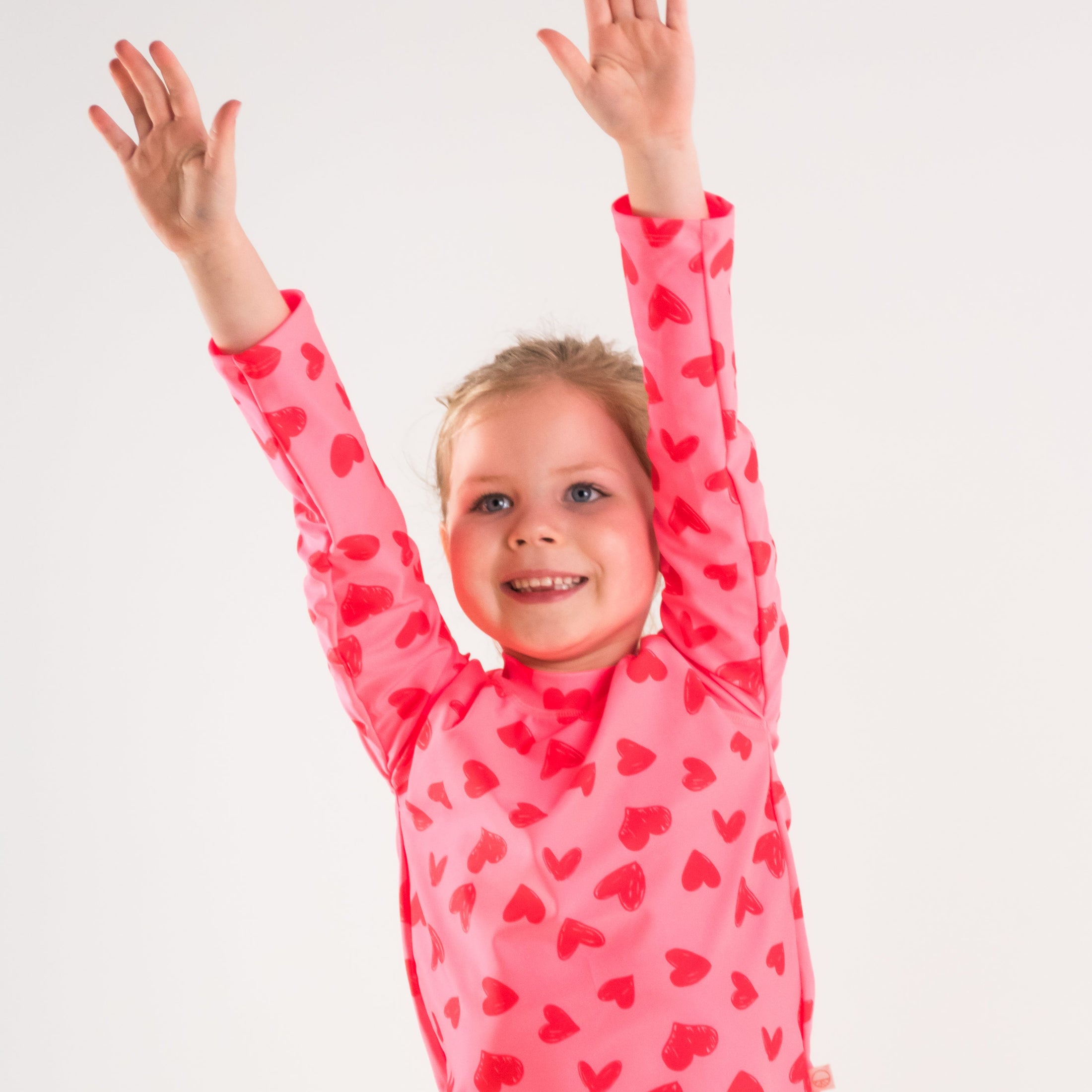 Swim Rash Vest | Pink Heats