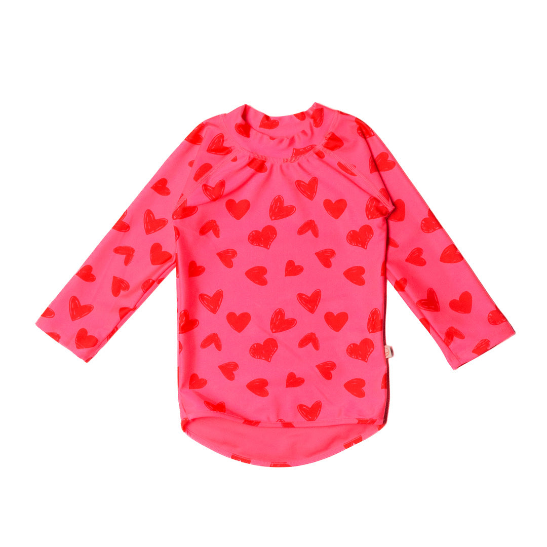 Swim Rash Vest | Pink Heats