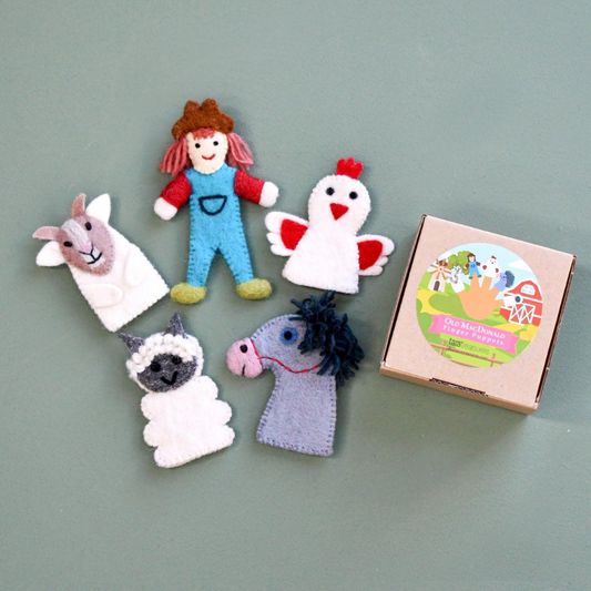 Finger Puppet Set | Mrs MacDonald