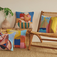 Load image into Gallery viewer, Wool Hook Cushion | One Day Pom Pom
