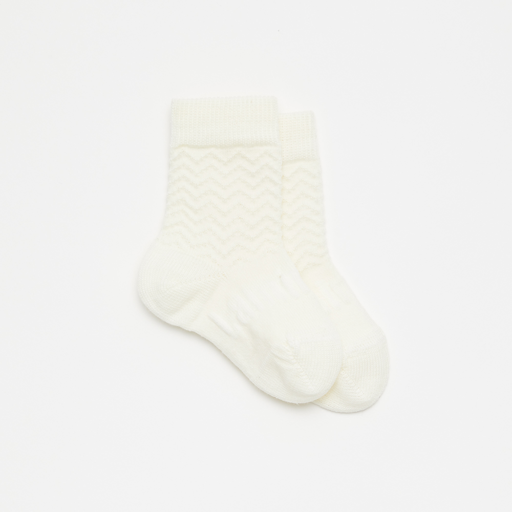 Baby & Kids Crew Socks | Pearl