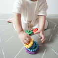 Load image into Gallery viewer, Stacker Teether And Toy | Rainbow
