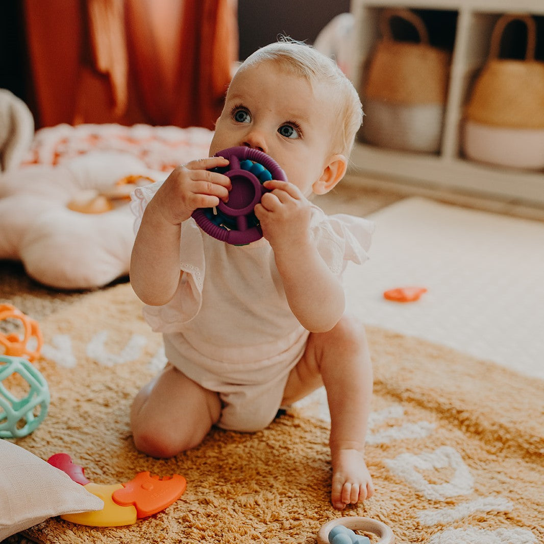 Stacker Teether And Toy | Rainbow
