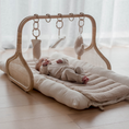 Load image into Gallery viewer, Rattan Play Gym Bundle | Cocoa Cloud & Linen
