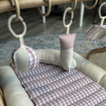 Load image into Gallery viewer, Rattan Play Gym Bundle | Blush Gingham
