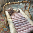 Load image into Gallery viewer, Rattan Play Gym Bundle | Blush Gingham

