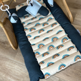 Load image into Gallery viewer, LIMITED EDITION | Rattan Play Gym Bundle | Rainbow & Denim
