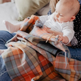 Load image into Gallery viewer, Lambswool Baby Blanket | Buchanan Antique Tartan - Merino & Me
