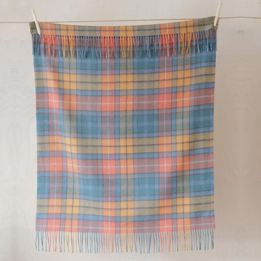 Lambswool Baby Blanket | Buchanan Antique Tartan - Merino & Me