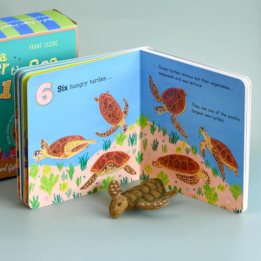 Book and Finger Puppet Set | Under The Sea