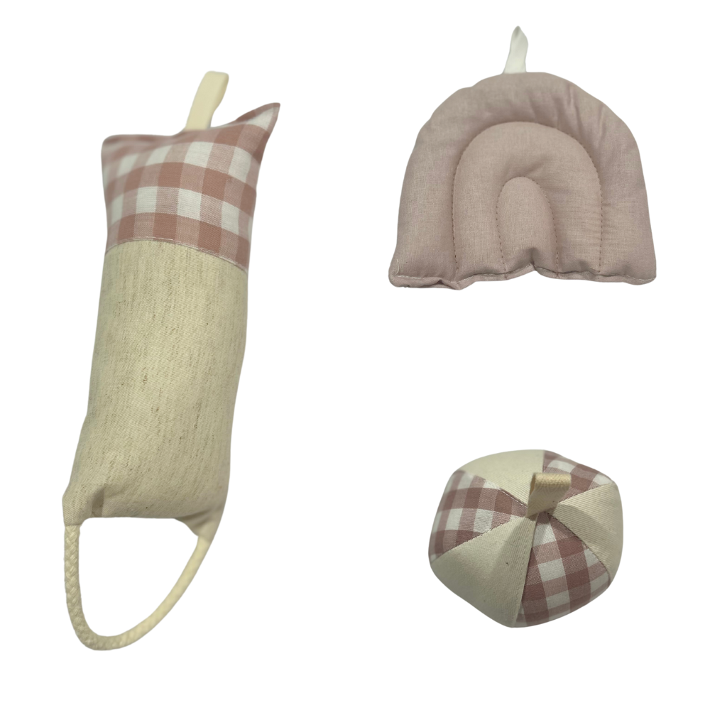 Hanging Toy & Tummy Time Pillow Bundle
