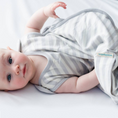 Load image into Gallery viewer, Three Season (Side Zip) Mid-Weight Sleep Sack | Pebble Stripe - Stina's Style
