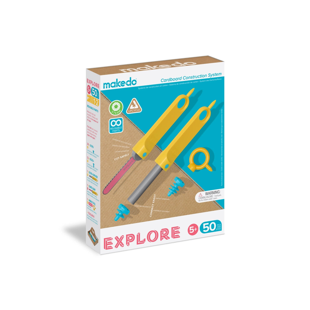 Explore | Upcycled Cardboard Construction Toolkit