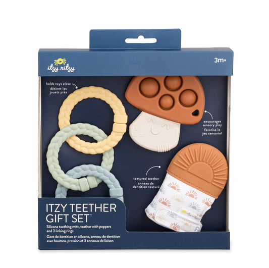 Itzy Teether Gift Set | Mushroom