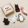 Load image into Gallery viewer, Finger Puppet Set | Wombat & Cockatoo
