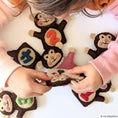 Load image into Gallery viewer, Finger Puppet Set | Five Little Monkeys
