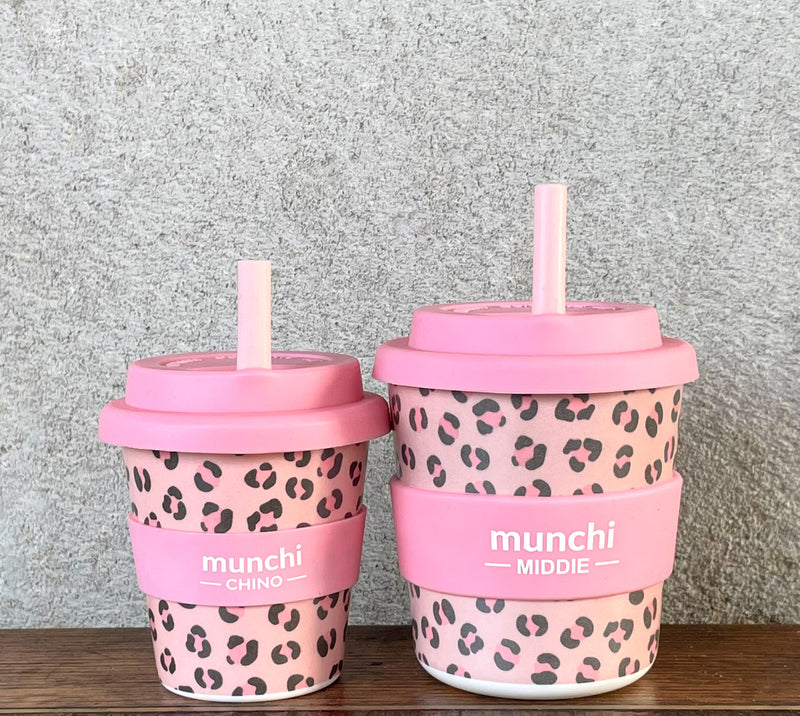 Munchi Middle Cup (227ml) | Leopard
