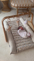 Load and play video in Gallery viewer, Rattan Play Gym Bundle | Natural Bunny
