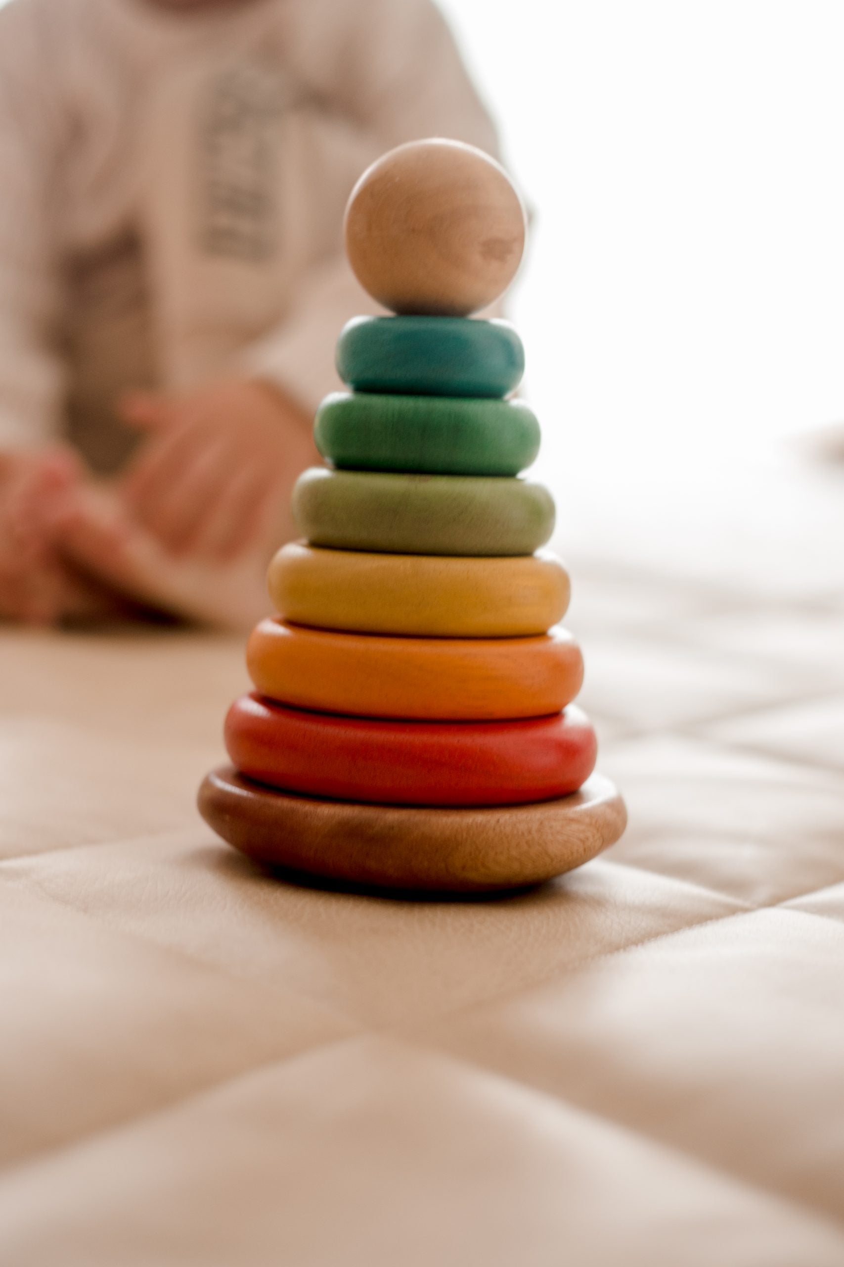 Bouncing Stacking Rings