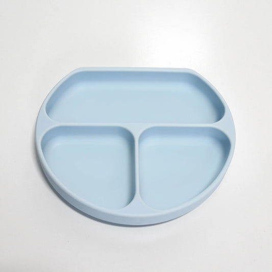 Silicone Suction Plate – Pastel Blue