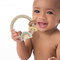Load image into Gallery viewer, Itzy Ritzy Silicone Teether Rattle- Neutral Rainbow
