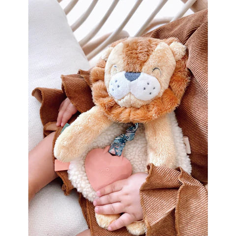 Ritzy Lovey Plush and Teether Toy | Lion