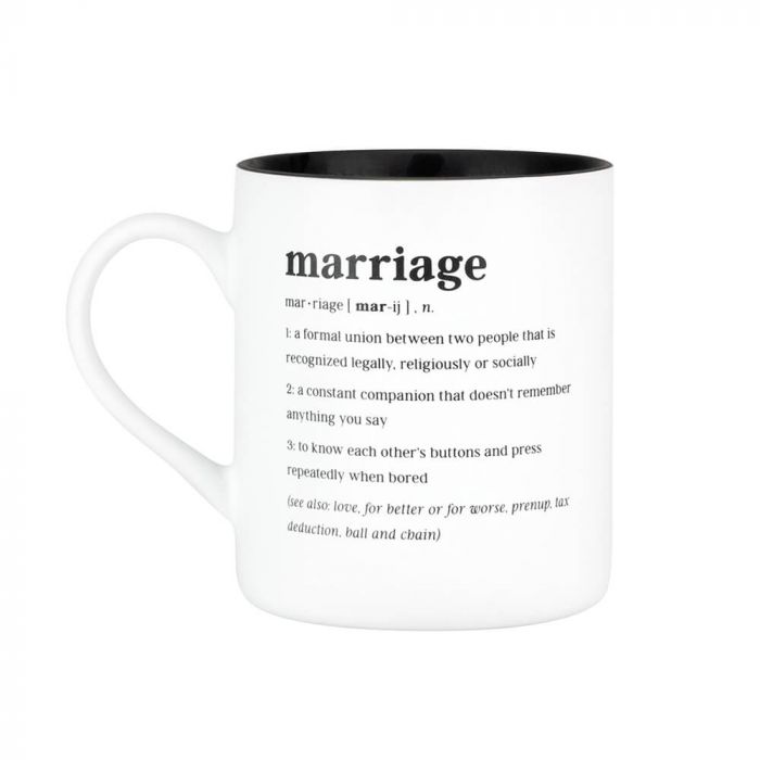 Stoneware Mug- Marriage