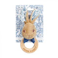 Load image into Gallery viewer, Beatrix Potter- Signature Wooden Ring Rattle- Peter Rabbit
