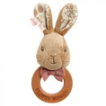 Load image into Gallery viewer, Beatrix Potter - Signature Wooden Ring Rattle- Flopsy
