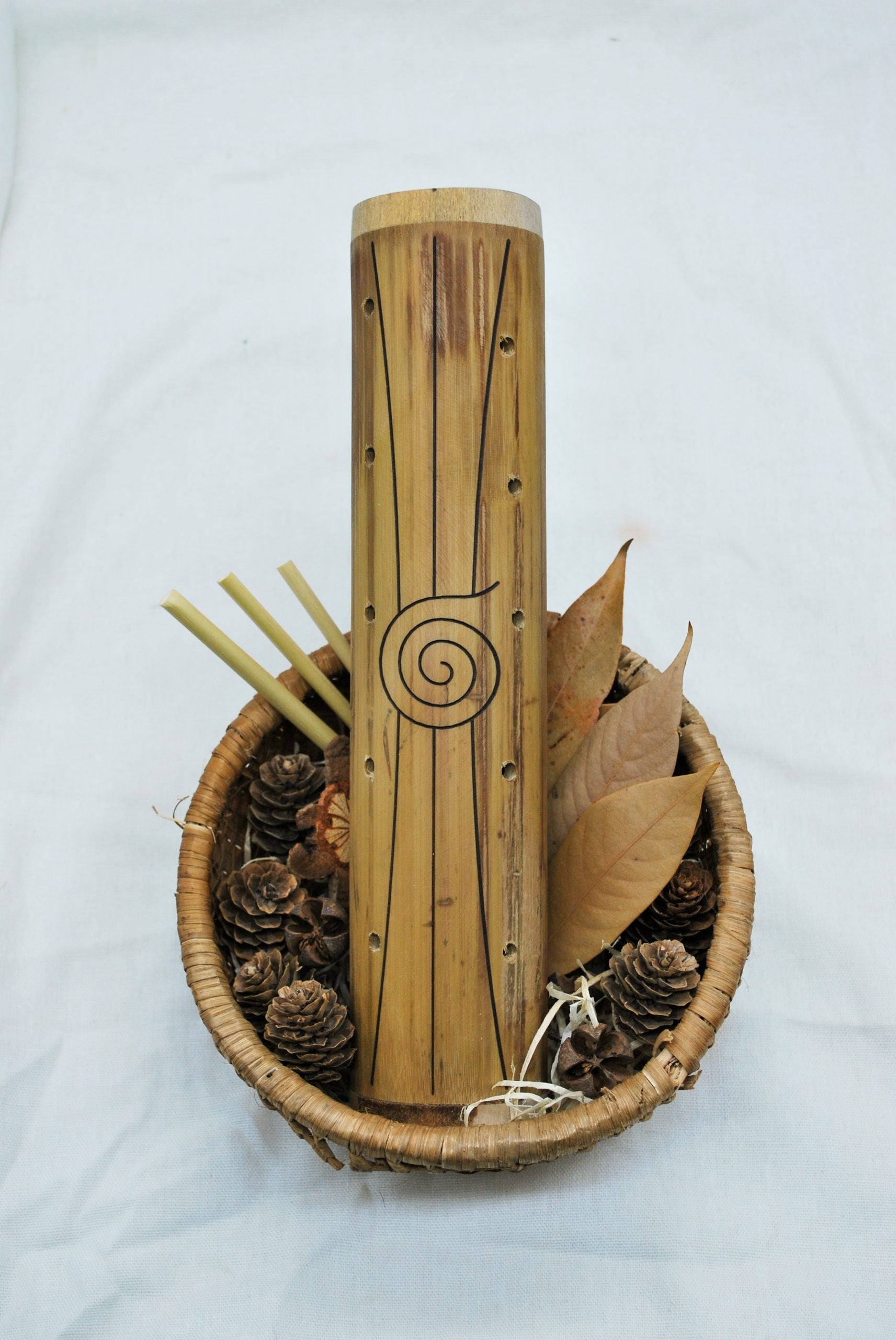 Bamboo Rainmaker Shaker