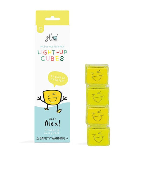 Light Up Glo Cubes | Yellow
