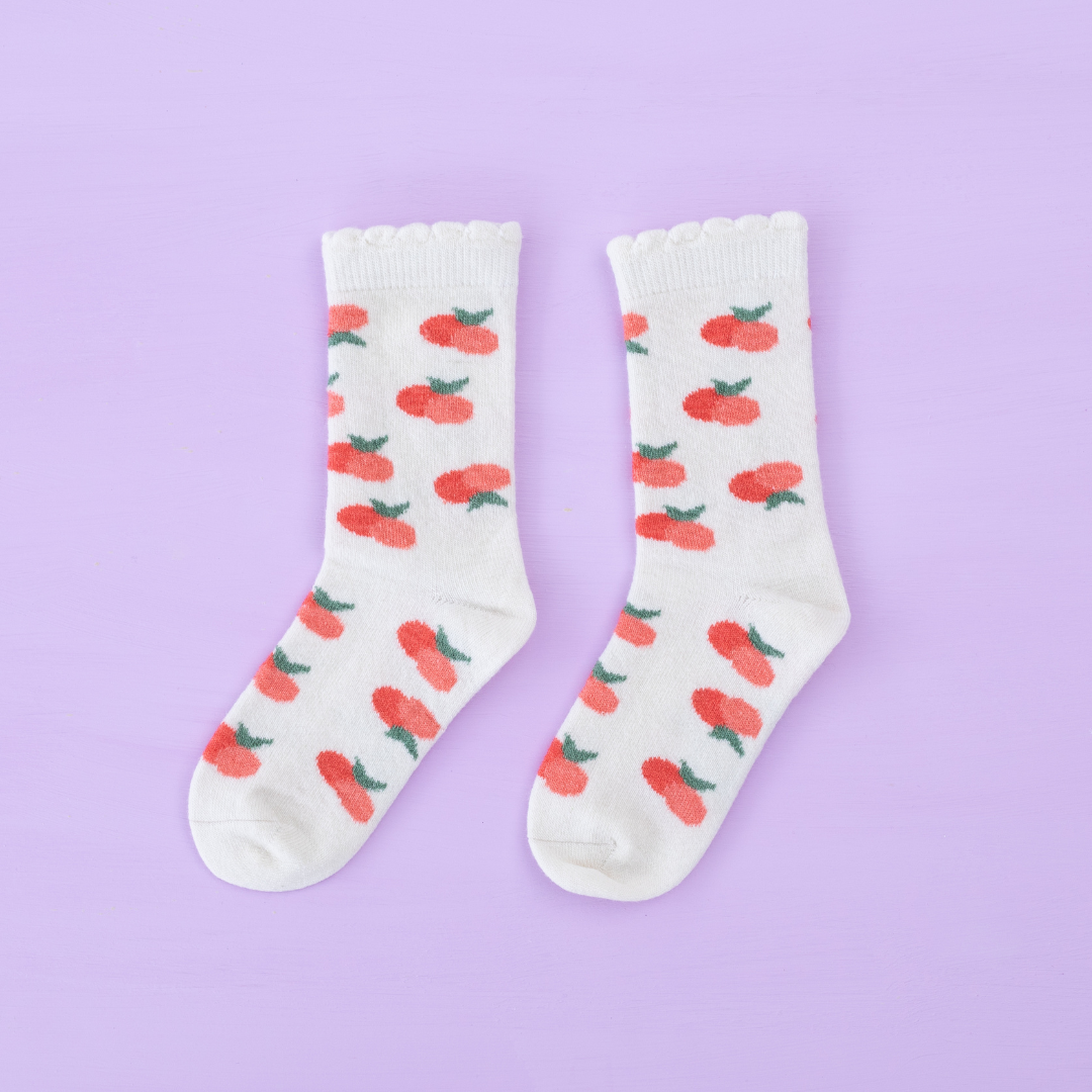 Kids Cashmere Socks | Peachy Keen