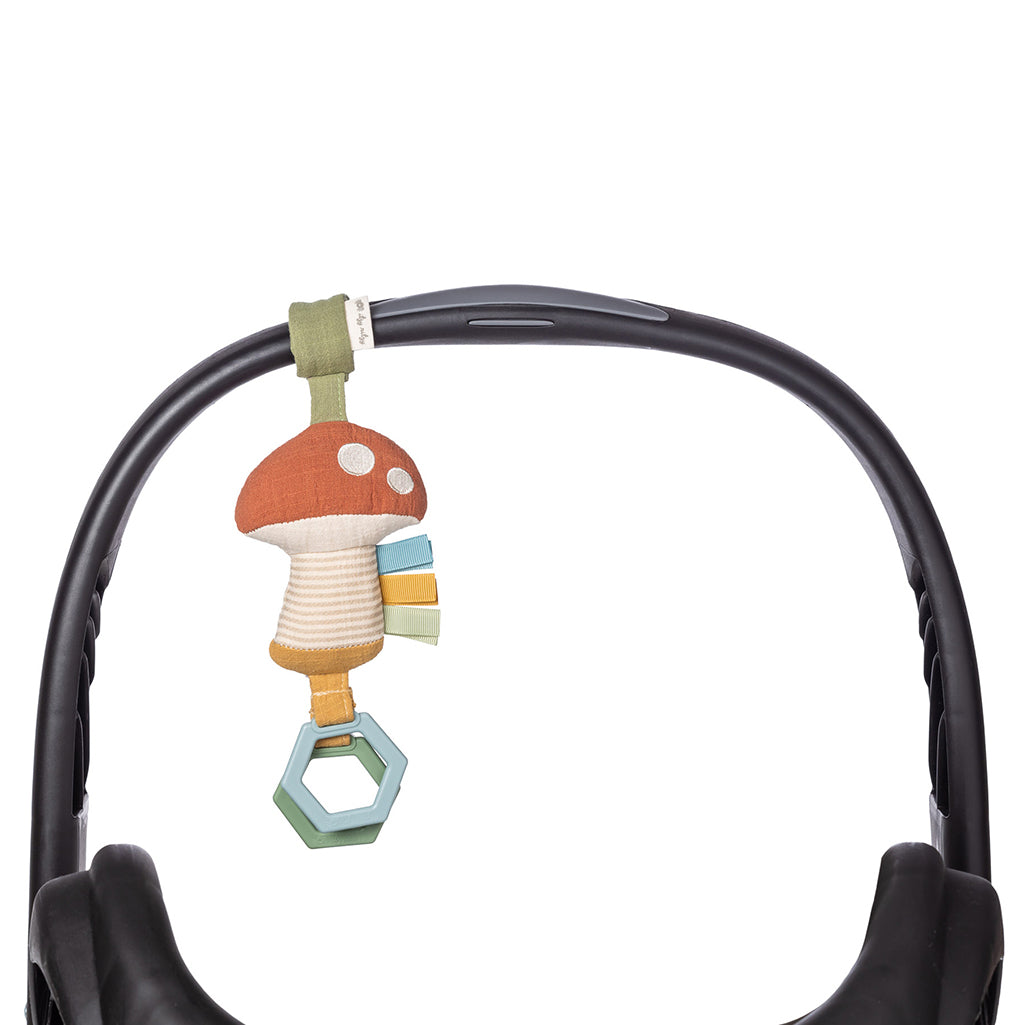 Jingle Attachable Travel Toy | Mushroom