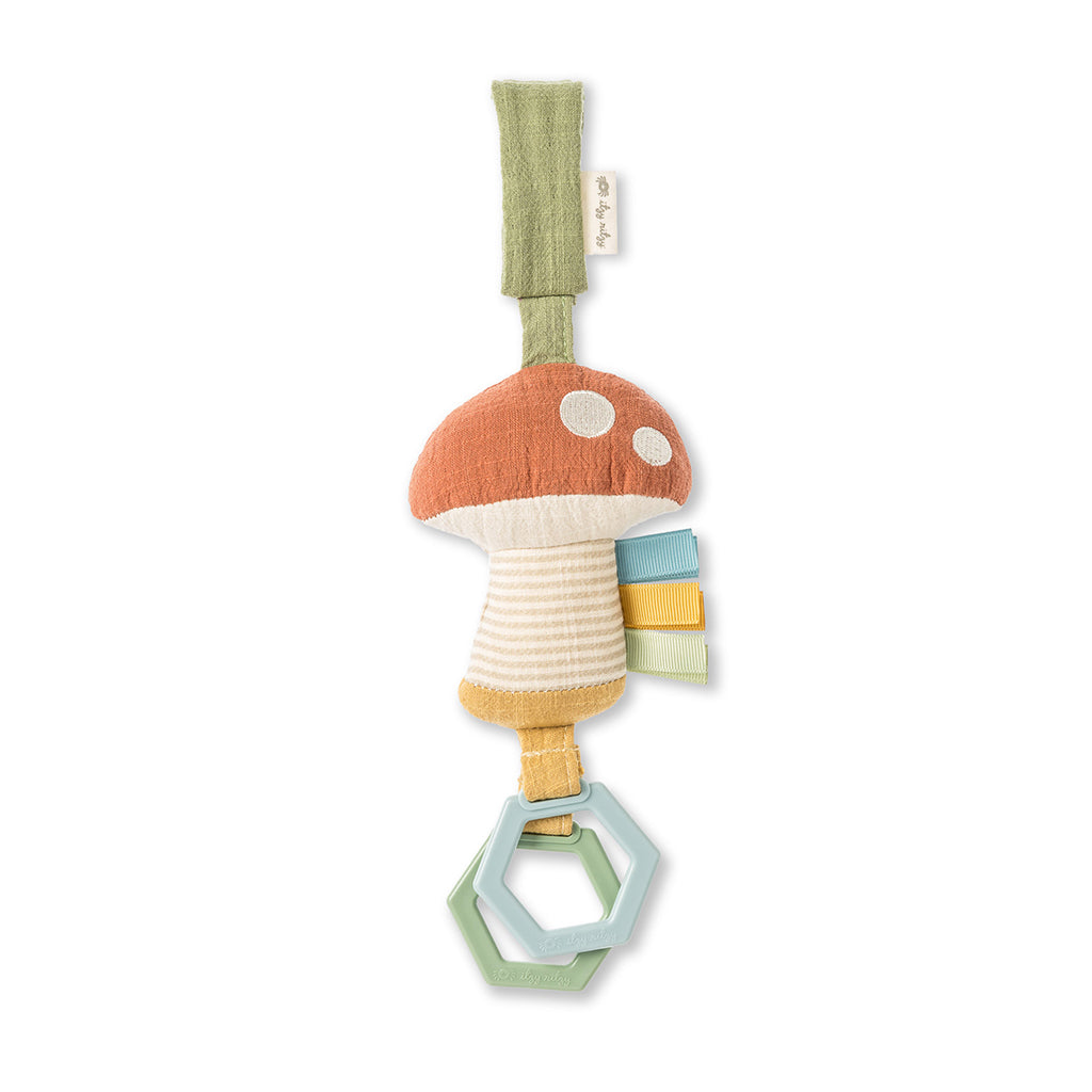 Jingle Attachable Travel Toy | Mushroom