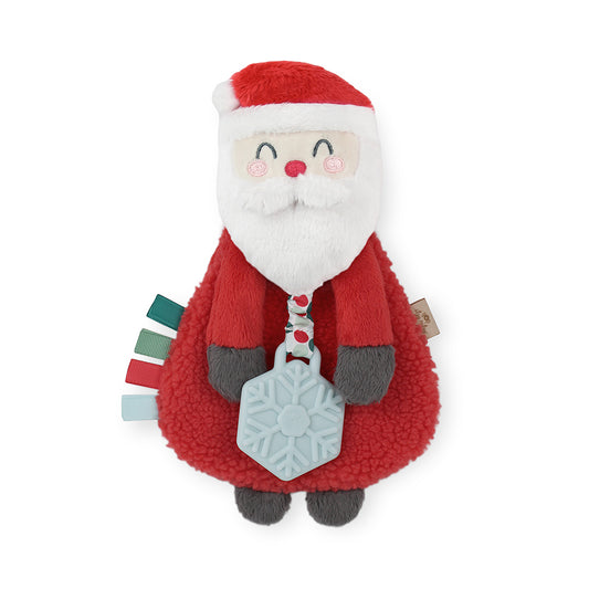 Ritzy Lovey Plush and Teether Toy | Santa