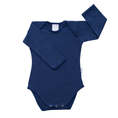 Load image into Gallery viewer, Long Sleeve Merino Bodysuit | Navy
