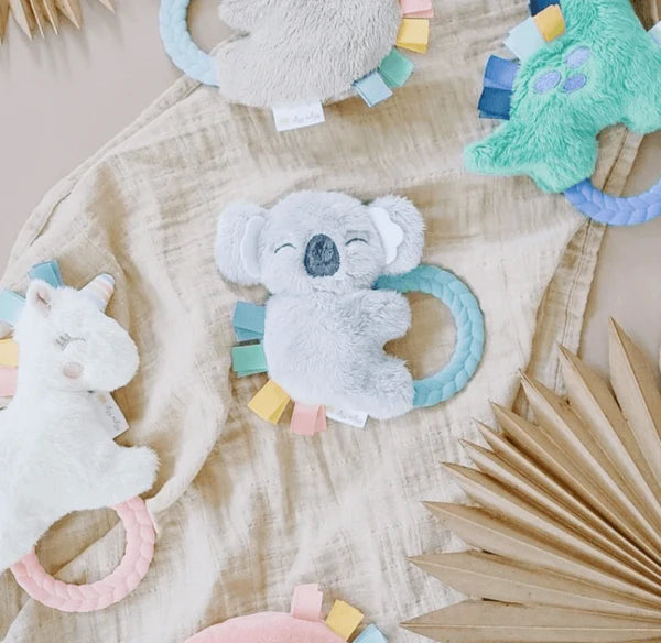 Ritzy Rattle Pal Plush Rattle with Teether | Koala