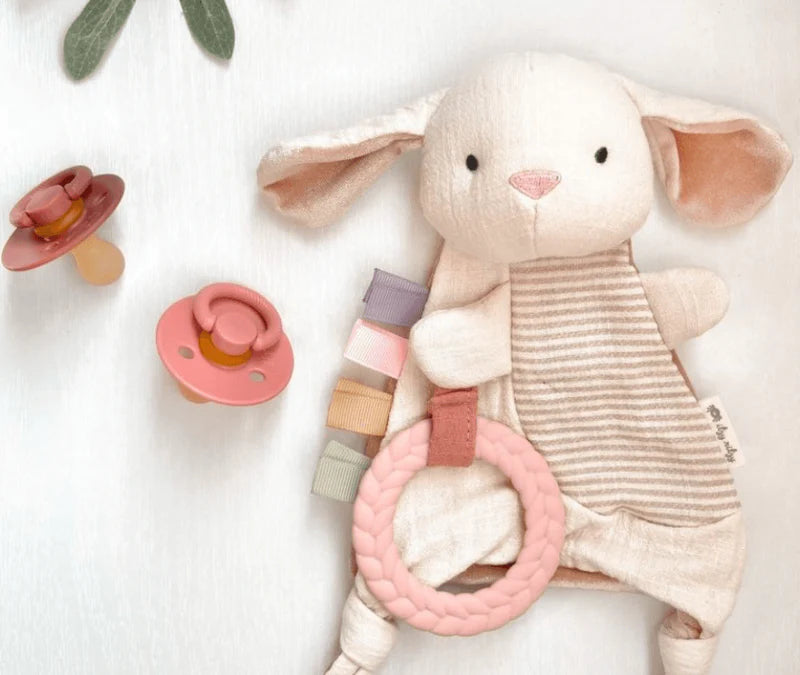 Bitzy Crinkle Sensory Toy | Bunny