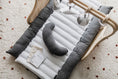 Load image into Gallery viewer, Rattan Play Gym Bundle | Charcoal & White
