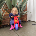 Load image into Gallery viewer, Merino Gumboot Socks | Navy & Yellow Stripe
