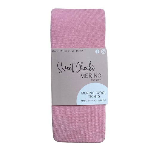 Merino Tights | Pink